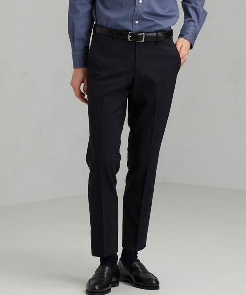 green label relaxing(グリーンレーベルリラクシング)の「イージーアイロン W/PE トロピカル NP- パンツ / スラックス(スラックス・メンズ・ベージュ/ネイビー/ロイヤルブルー/ライトグレー/グレー/ダークグレー/ブラウン・LARGE/X-LARGE/SMALL/MEDIUM/X-SMALL)」の6枚目の写真