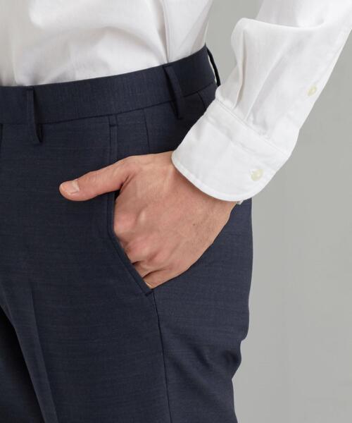 green label relaxing(グリーンレーベルリラクシング)の「イージーアイロン W/PE トロピカル NP- パンツ / スラックス(スラックス・メンズ・ベージュ/ネイビー/ロイヤルブルー/ライトグレー/グレー/ダークグレー/ブラウン・LARGE/X-LARGE/SMALL/MEDIUM/X-SMALL)」の10枚目の写真