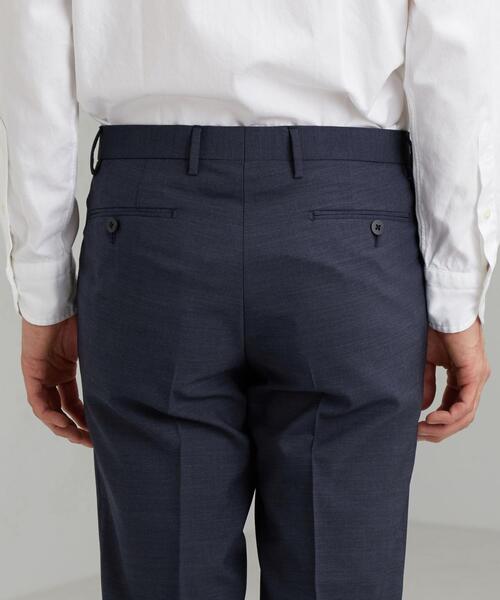 green label relaxing(グリーンレーベルリラクシング)の「イージーアイロン W/PE トロピカル NP- パンツ / スラックス(スラックス・メンズ・ベージュ/ネイビー/ロイヤルブルー/ライトグレー/グレー/ダークグレー/ブラウン・LARGE/X-LARGE/SMALL/MEDIUM/X-SMALL)」の9枚目の写真