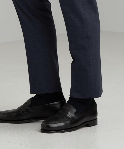 green label relaxing(グリーンレーベルリラクシング)の「イージーアイロン W/PE トロピカル NP- パンツ / スラックス(スラックス・メンズ・ベージュ/ネイビー/ロイヤルブルー/ライトグレー/グレー/ダークグレー/ブラウン・LARGE/X-LARGE/SMALL/MEDIUM/X-SMALL)」の8枚目の写真