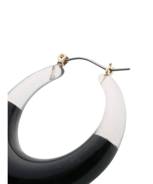 RESEXXY(リゼクシー)の「ハーフクリアピアス(ピアス(両耳用)・レディース・ブラック/ブラウン/ベージュ・FREE)」の11枚目の写真