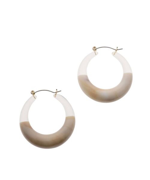 RESEXXY(リゼクシー)の「ハーフクリアピアス(ピアス(両耳用)・レディース・ブラック/ブラウン/ベージュ・FREE)」の14枚目の写真