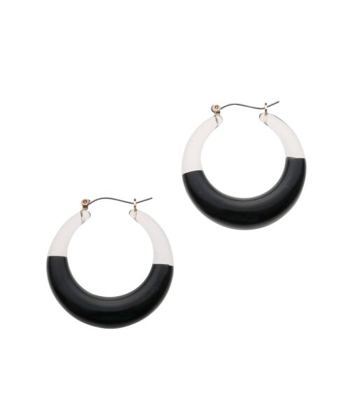 RESEXXY(リゼクシー)の「ハーフクリアピアス(ピアス(両耳用)・レディース・ブラック/ブラウン/ベージュ・FREE)」の15枚目の写真