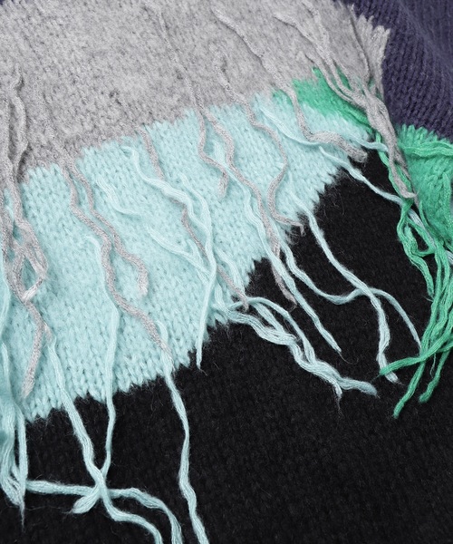 秋冬 ニット セーター Panel Panel Over Knit ニット Over セーター Jieda ジエダ のファッション