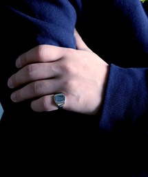 YArKA（ヤーカ）の「【YArKA/ヤーカ】silver925 flat face ring[mshi1]/フラット面リング シルバー925（リング）」