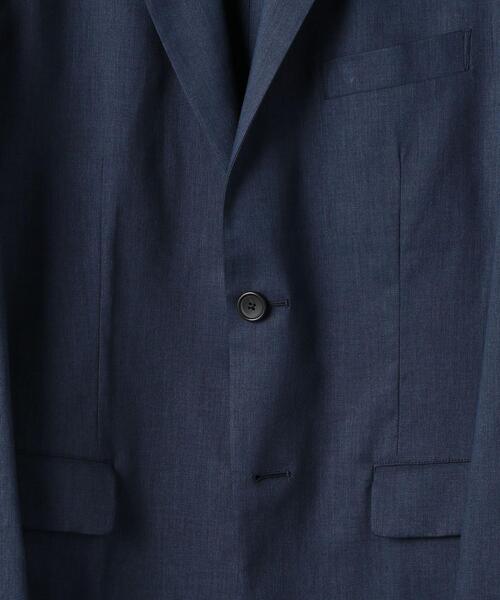 BEAUTY&YOUTH UNITED ARROWS(ビューティーアンドユースユナイテッドアローズ)の「BY “TORAY” DRY/PE 2B ジャケット 【セットアップ対応】(テーラードジャケット・メンズ・その他1/ダークグレー/ロイヤルブルー・SMALL/MEDIUM/X-LARGE/LARGE)」の10枚目の写真