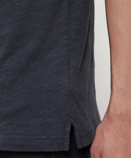 SUNSPEL(サンスペル)の「SUNSPEL / MEN’S PIMA COTTON LINEN(ポロシャツ・メンズ・ネイビー/セージグリーン/チャコール・SMALL/MEDIUM/LARGE)」の10枚目の写真