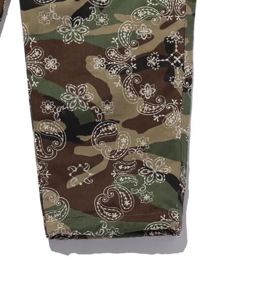 MONKEY TIME（モンキータイム）の「＜CLOT＞ EMB PAISLEY CAMO PT 