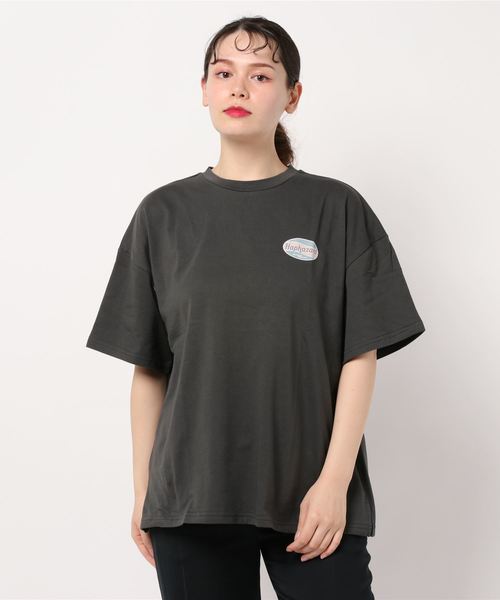 Tシャツ・カットソー Logo Motif T-Shirt セール】オーバルロゴ BIG Tシャツ(Tシャツ/カットソー