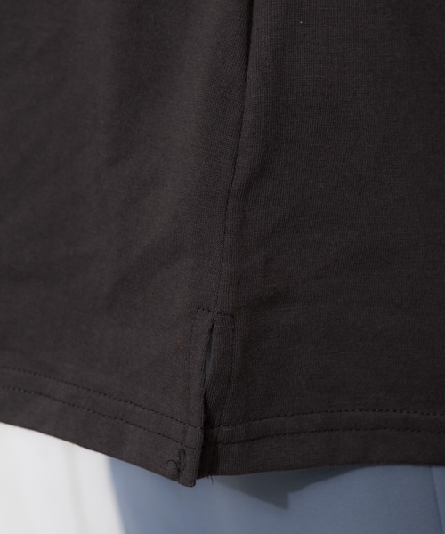 SpRay(スプレイ)の「オーバルロゴ BIG Tシャツ(Tシャツ/カットソー・レディース・オフホワイト/ブルー/アイボリー/ラベンダー/スミクロ・FREE)」の19枚目の写真