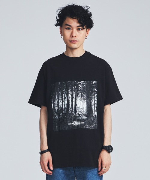 MADNESSの「【MADNESS】EX.×KOSUKE KAWAMURA Forest / MADNESS003(MT2020-0003)(Tシャツ/カットソー・メンズ・ホワイト/ブラック・MEDIUM/LARGE/SMALL)」の4枚目の写真