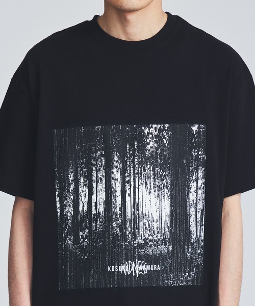 MADNESSの「【MADNESS】EX.×KOSUKE KAWAMURA Forest / MADNESS003(MT2020-0003)(Tシャツ/カットソー・メンズ・ホワイト/ブラック・MEDIUM/LARGE/SMALL)」の7枚目の写真