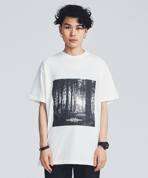 MADNESSの「【MADNESS】EX.×KOSUKE KAWAMURA Forest / MADNESS003(MT2020-0003)(Tシャツ/カットソー・メンズ・ホワイト/ブラック・MEDIUM/LARGE/SMALL)」の11枚目の写真
