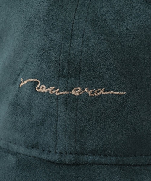 NEW ERA（ニューエラ）の「【NEW ERA】Synthetic suede CAP（キャップ・レディース・ブラック/ベージュ/ダークグリーン・FREE）」の6枚目の写真