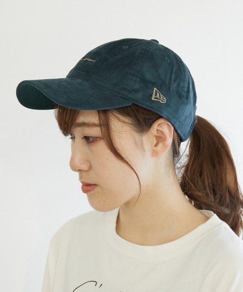 NEW ERA（ニューエラ）の「【NEW ERA】Synthetic suede CAP（キャップ・レディース・ブラック/ベージュ/ダークグリーン・FREE）」の10枚目の写真