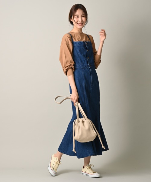 INTERPLANET（インタープラネット）の「プリーツBAG（ショルダーバッグ・レディース・ベージュ/ブラック・フリー）」の15枚目の写真