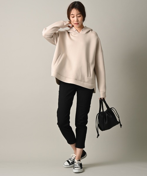 INTERPLANET（インタープラネット）の「プリーツBAG（ショルダーバッグ・レディース・ベージュ/ブラック・フリー）」の18枚目の写真