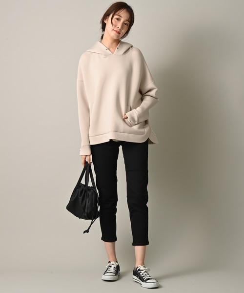 INTERPLANET（インタープラネット）の「プリーツBAG（ショルダーバッグ・レディース・ベージュ/ブラック・フリー）」の17枚目の写真