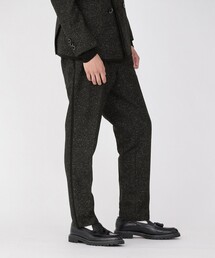Education from Youngmachines | 【Education from Youngmachines】シルクプルネル サイドライントラウザーズ(スラックス)