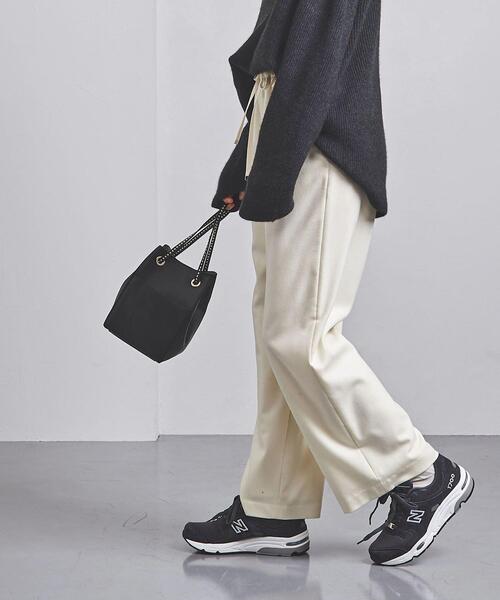 *未使用*UNITED ARROWS UWSC W/N イージーパンツ　ホワイト UNITED ARROWS（ユナイテッドアローズ）の「UWSC W イージー