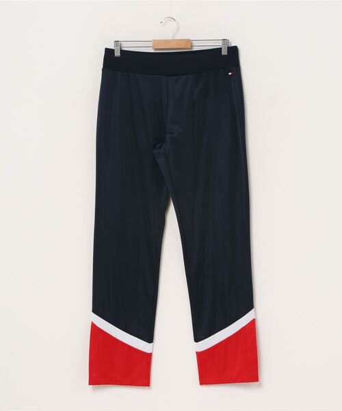 TOMMY HILFIGER(トミーヒルフィガー)の「W'S KNIT VARSITY TRACK PANT トラックジャージパンツ(その他パンツ・レディース・ネイビー・S/M/L)」の1枚目の写真