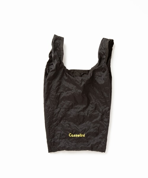 Casselini（キャセリーニ）の「コンビニエコバッグ（エコバッグ/サブバッグ・レディース・ホワイト/ブラック/パープル/ピンク/イエロー/ブルー・FREE）」の3枚目の写真