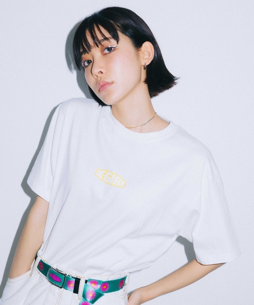 X-girl（エックスガール）の「DAISY S/S TEE（Tシャツ