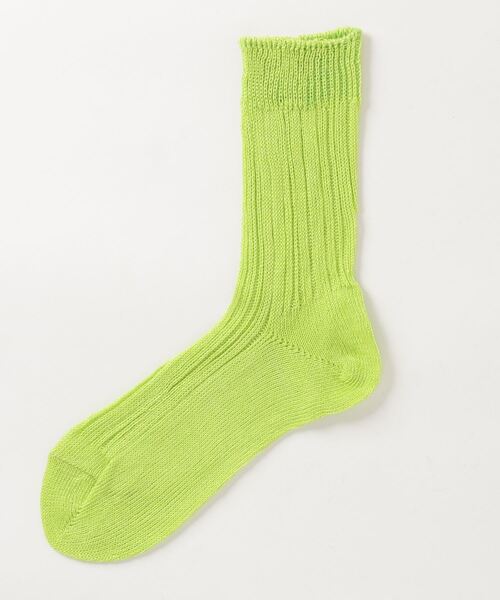 Ray BEAMS（レイビームス）の「Ray BEAMS / フレンチ リネン ソックス（ソックス/靴下・レディース・ホワイト/グリーン系その他/ブルー系その他/レッド系その他3・ONE SIZE）」の2枚目の写真