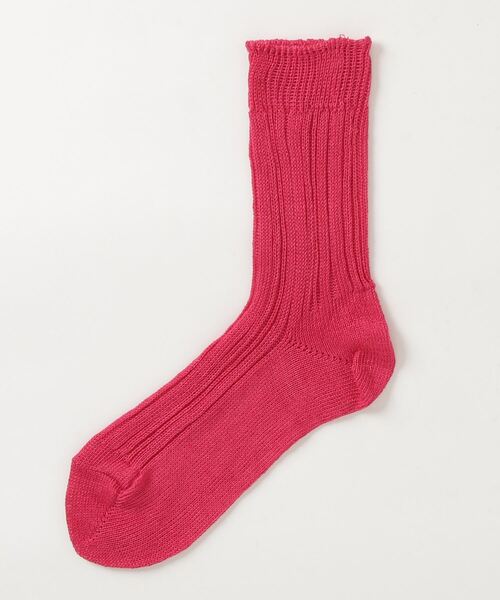 Ray BEAMS（レイビームス）の「Ray BEAMS / フレンチ リネン ソックス（ソックス/靴下・レディース・ホワイト/グリーン系その他/ブルー系その他/レッド系その他3・ONE SIZE）」の4枚目の写真