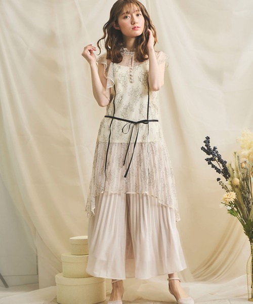 NOELA（ノエラ）の「インナーセットレースチュニック（シャツ/ブラウス・レディース・オフホワイト/オレンジ・FREE）」の13枚目の写真