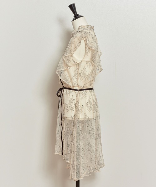 NOELA（ノエラ）の「インナーセットレースチュニック（シャツ/ブラウス・レディース・オフホワイト/オレンジ・FREE）」の15枚目の写真