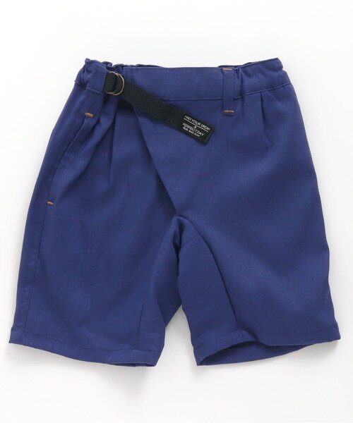 BREEZE（ブリーズ）の「もっとストレッチライトハーフパンツ 5分丈（その他パンツ・キッズ・ベージュ/パープル/チャコール・140/150/90/100/130/110/120）」の3枚目の写真