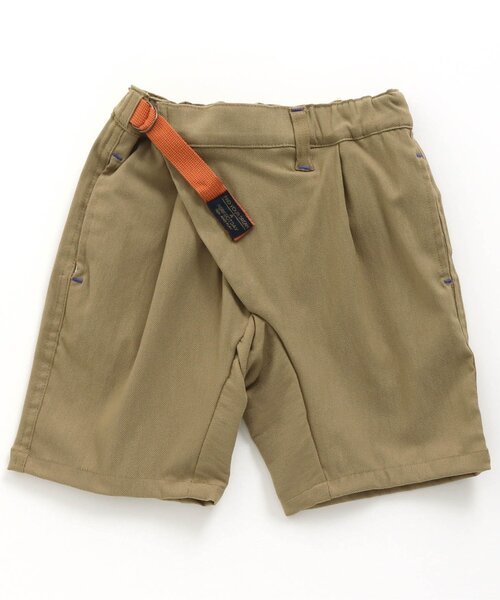 BREEZE（ブリーズ）の「もっとストレッチライトハーフパンツ 5分丈（その他パンツ・キッズ・ベージュ/パープル/チャコール・140/150/90/100/130/110/120）」の7枚目の写真