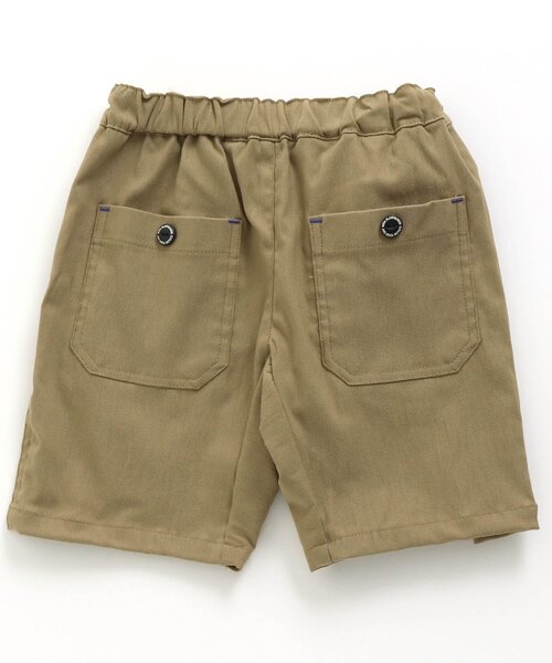 BREEZE（ブリーズ）の「もっとストレッチライトハーフパンツ 5分丈（その他パンツ・キッズ・ベージュ/パープル/チャコール・140/150/90/100/130/110/120）」の14枚目の写真