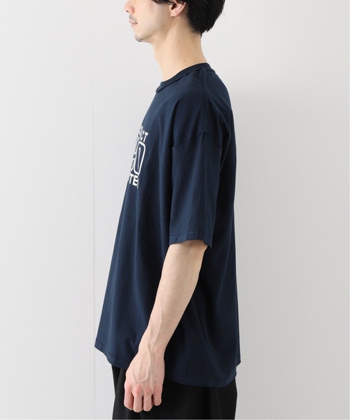 is-ness / イズネス ： SWITCHING MOSS T-SHIRT 全2色