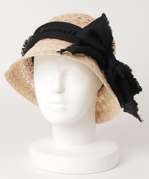 La Maison de Lyllis（メゾンドリリス）の「La Maison de Lyllis CLOCHE（ハット・レディース・ベージュ・57）」の5枚目の写真