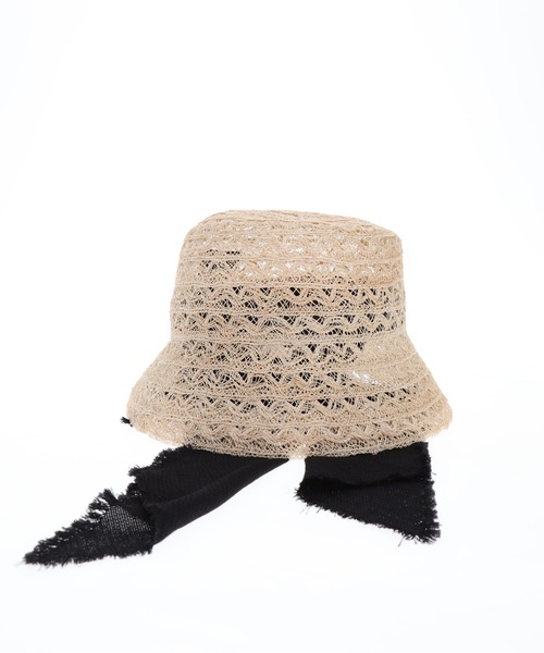 La Maison de Lyllis（メゾンドリリス）の「La Maison de Lyllis CLOCHE（ハット・レディース・ベージュ・57）」の7枚目の写真