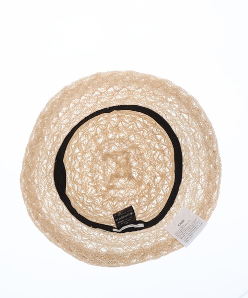 La Maison de Lyllis（メゾンドリリス）の「La Maison de Lyllis CLOCHE（ハット・レディース・ベージュ・57）」の9枚目の写真