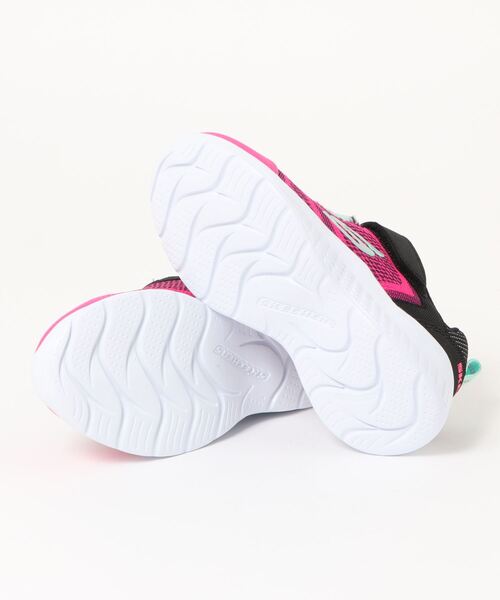 SKECHERS（スケッチャーズ）の「《SKECHERS》Snap Sprints（スニーカー・キッズ・ブラック×ピンク/ブルー/グレー系その他/ピンク系その他・21.0cm/22.0cm/19.0cm/20.0cm/22.5cm/21.5cm/17.0cm/18.0cm/23.5cm/23.0cm）」の6枚目の写真