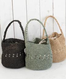 coen | マクラメチューブトートバッグ(トートバッグ)