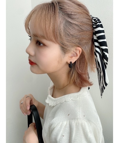 jumelle（ジュメロ）の「ゼブラシュシュ（シュシュ・レディース・ブラック/ブラウン・FREE）」の2枚目の写真