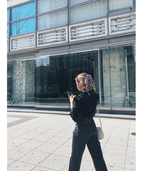 jumelle（ジュメロ）の「ゼブラシュシュ（シュシュ・レディース・ブラック/ブラウン・FREE）」の4枚目の写真