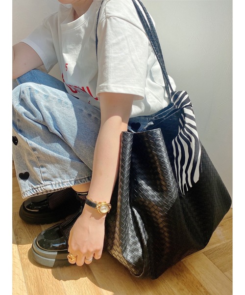 jumelle（ジュメロ）の「ゼブラシュシュ（シュシュ・レディース・ブラック/ブラウン・FREE）」の13枚目の写真