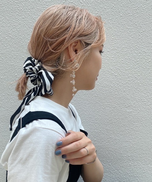 jumelle（ジュメロ）の「ゼブラシュシュ（シュシュ・レディース・ブラック/ブラウン・FREE）」の16枚目の写真