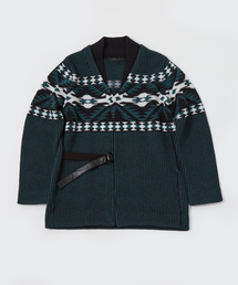 DESIGNWORKS | トライバル柄JQ ガウンカーディガン(カーディガン/ボレロ)