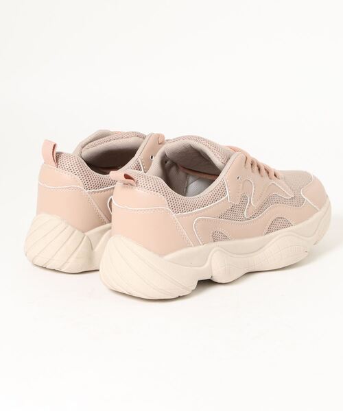 ems excite(エムズエキサイト)の「ダッドスニーカー(スニーカー・レディース・ブラック/アイボリー/ライトブラウン・MEDIUM/LARGE)」の6枚目の写真