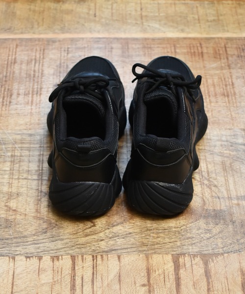 ems excite(エムズエキサイト)の「ダッドスニーカー(スニーカー・レディース・ブラック/アイボリー/ライトブラウン・MEDIUM/LARGE)」の5枚目の写真