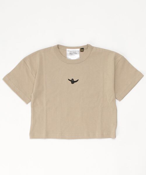 Mark Gonzales（マーク・ゴンザレス）の「(What it isNt)ARTART BY MARKGONZALES/マークゴンザレス キッズ Tシャツ 47113327（Tシャツ/カットソー・キッズ・ホワイト/ベージュ・140cm/150cm/110cm/100cm/120cm/130cm/160cm）」の2枚目の写真