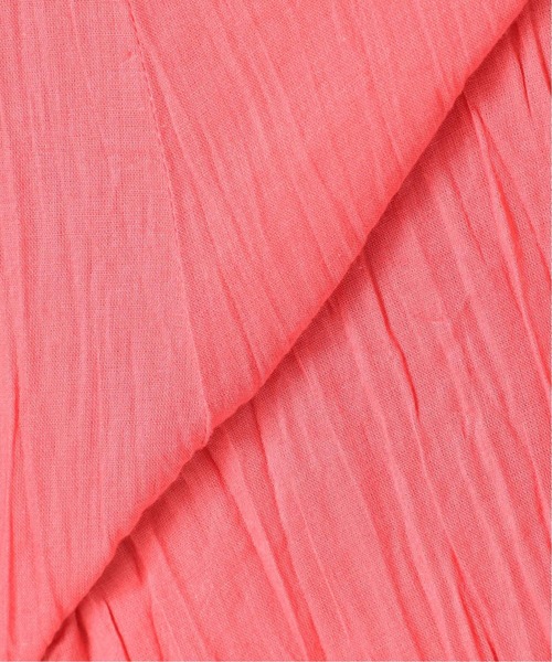 SLOBE IENA(スローブイエナ)の「コットンボイルクリンクルプリーツスカート【ウエストゴム/手洗い可能】◆(スカート・レディース・ベージュ/ピンク/ブラック・FREE)」の21枚目の写真