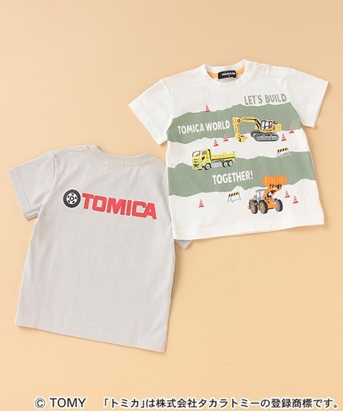 kladskap（クレードスコープ）の「【トミカ】働く車Tシャツ（T